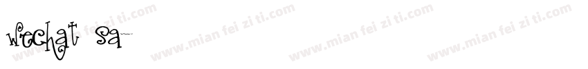 wechat sa字体转换